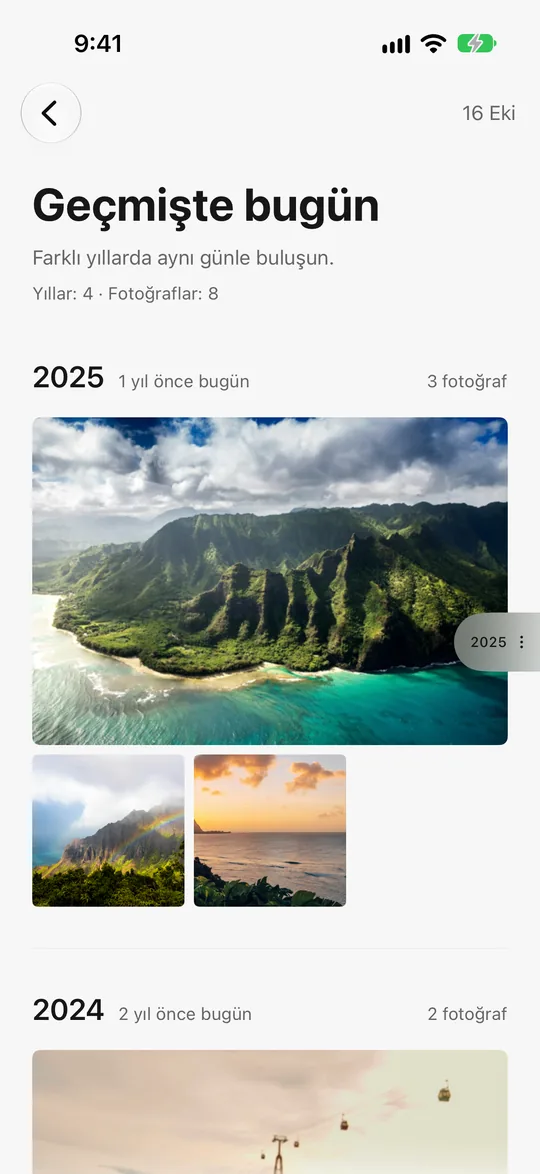 Bugün geçmişte: tam bir yıl önce Hawaii’de çekilmiş üç fotoğraf